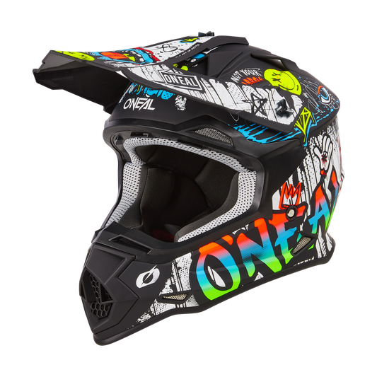 ONEAL 2 SRS Youth Rancid V.4 Helmet – Lightweight Off-Road Youth Helmet