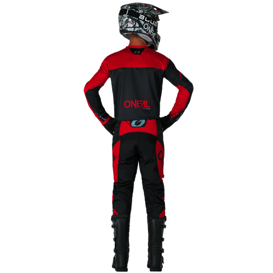O'NEAL Element Racewear V.5 Jersey Black/Red - Steeps Factory
