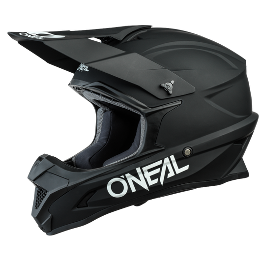 O'NEAL 1 SRS Solid Helmet Black