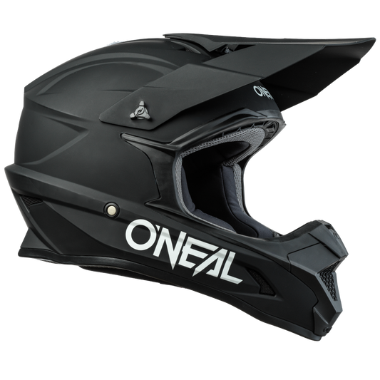 O'NEAL 1 SRS Solid Helmet Black