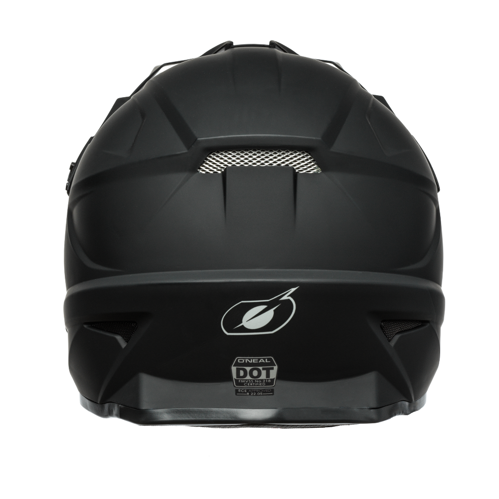 O'NEAL 1 SRS Solid Helmet Black