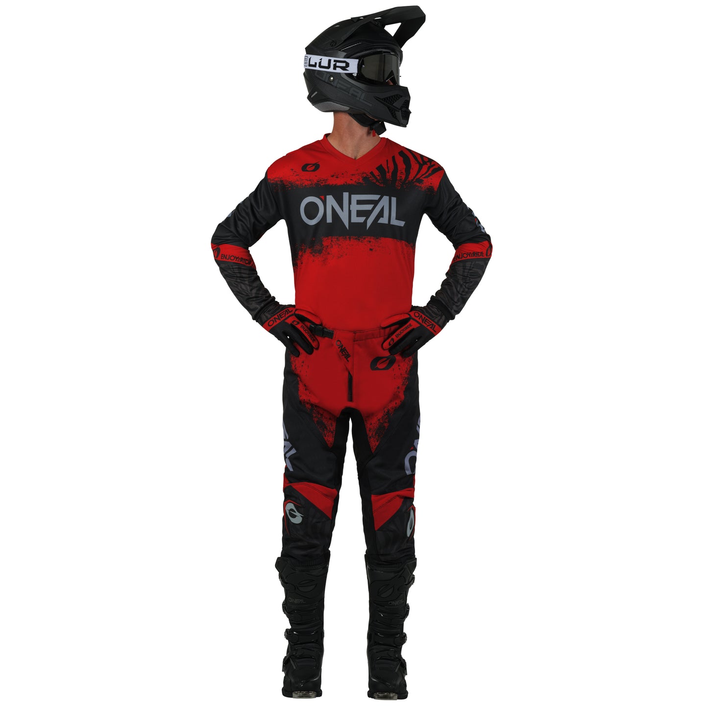 Pro Gear Pack  – Premium Motocross Bundle - Black/Red
