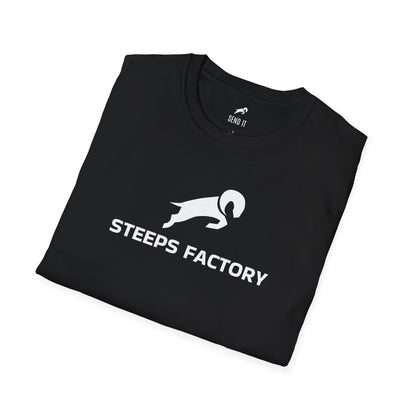 Steeps Factory Logo Tee BLACK