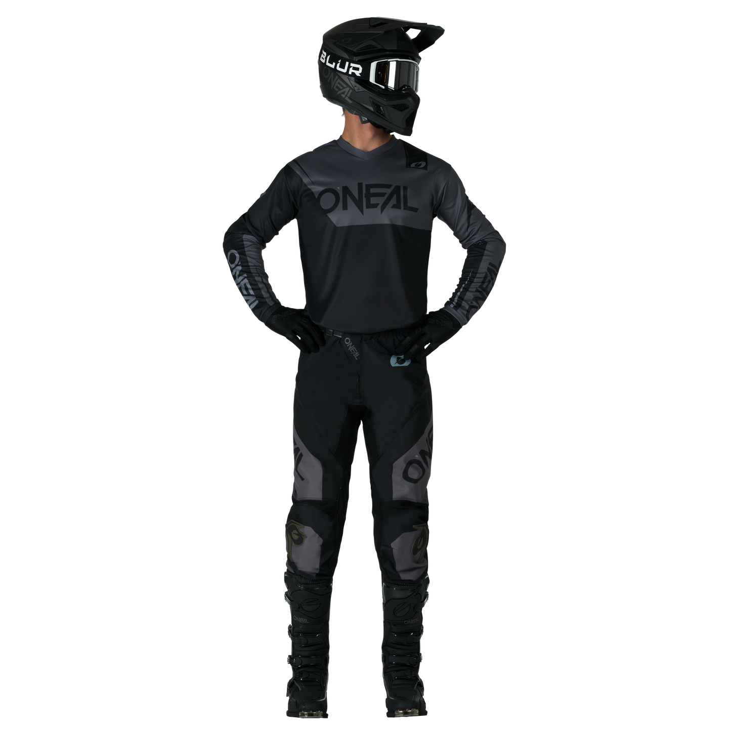O'Neal Element Racewear Black/Grey Pro Gear Pack
