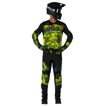 O'Neal Element Rancid Youth Black/Neon Pro Gear Pack