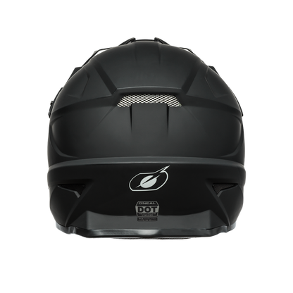 Youth 1 SRS Solid Helmet Black