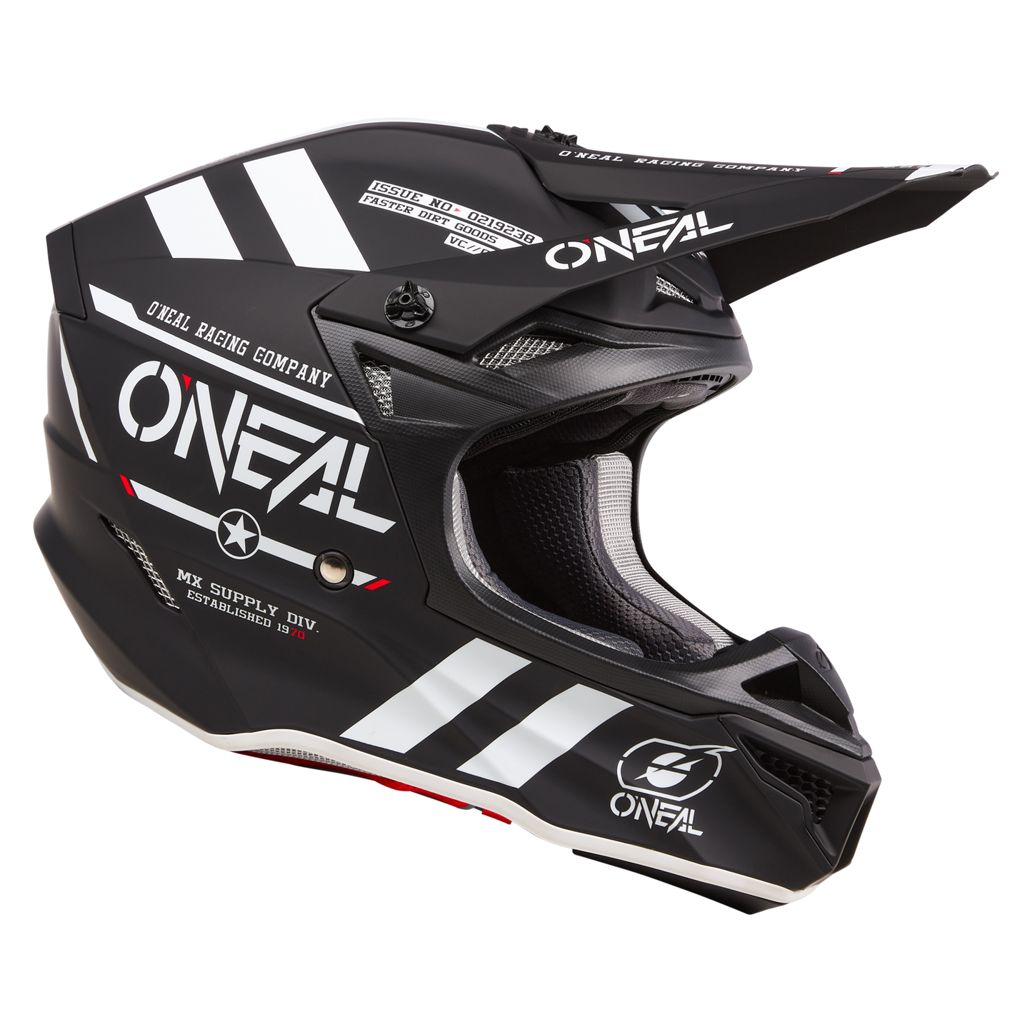 O'Neal 5 SRS Warhawk V.4 Helmet Black