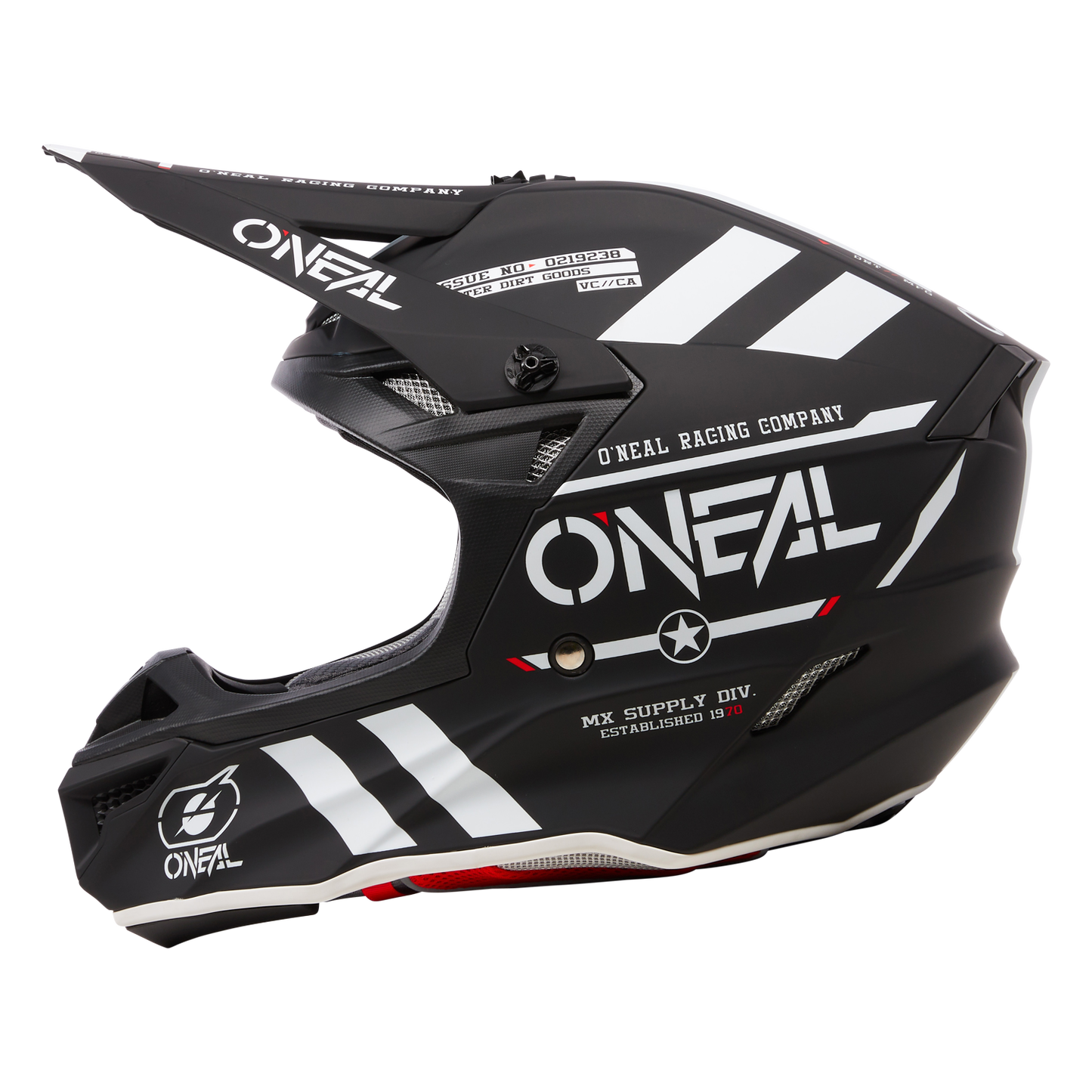 O'Neal 5 SRS Warhawk V.4 Helmet Black
