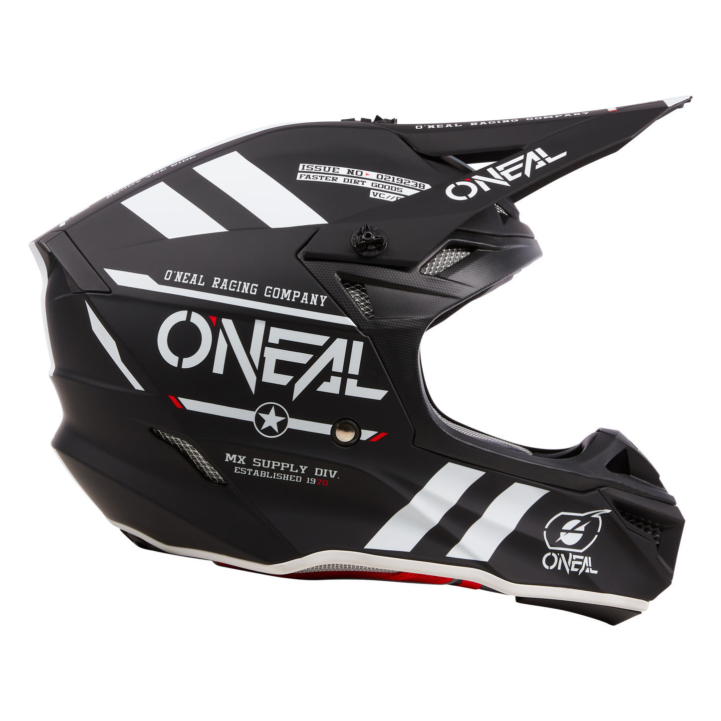 O'Neal 5 SRS Warhawk V.4 Helmet Black