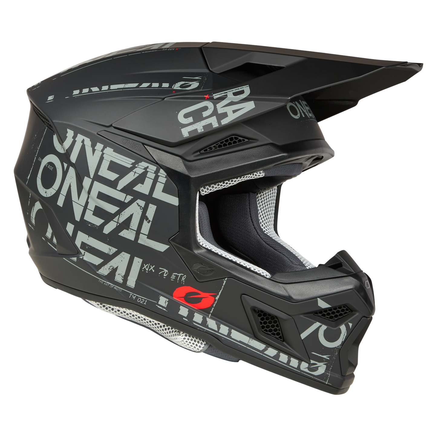 O'Neal 3 SRS Static Helmet – Lightweight & DOT Certified Dirt Bike Helmet