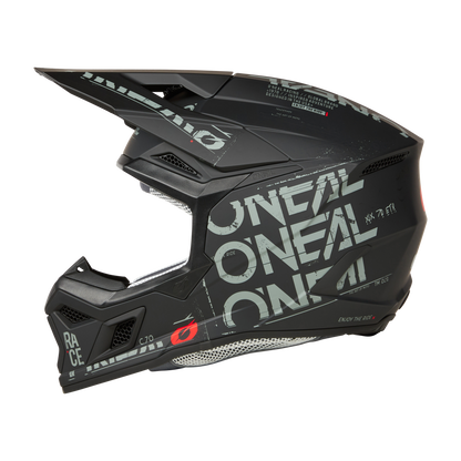 O'Neal 3 SRS Static Helmet – Lightweight & DOT Certified Dirt Bike Helmet