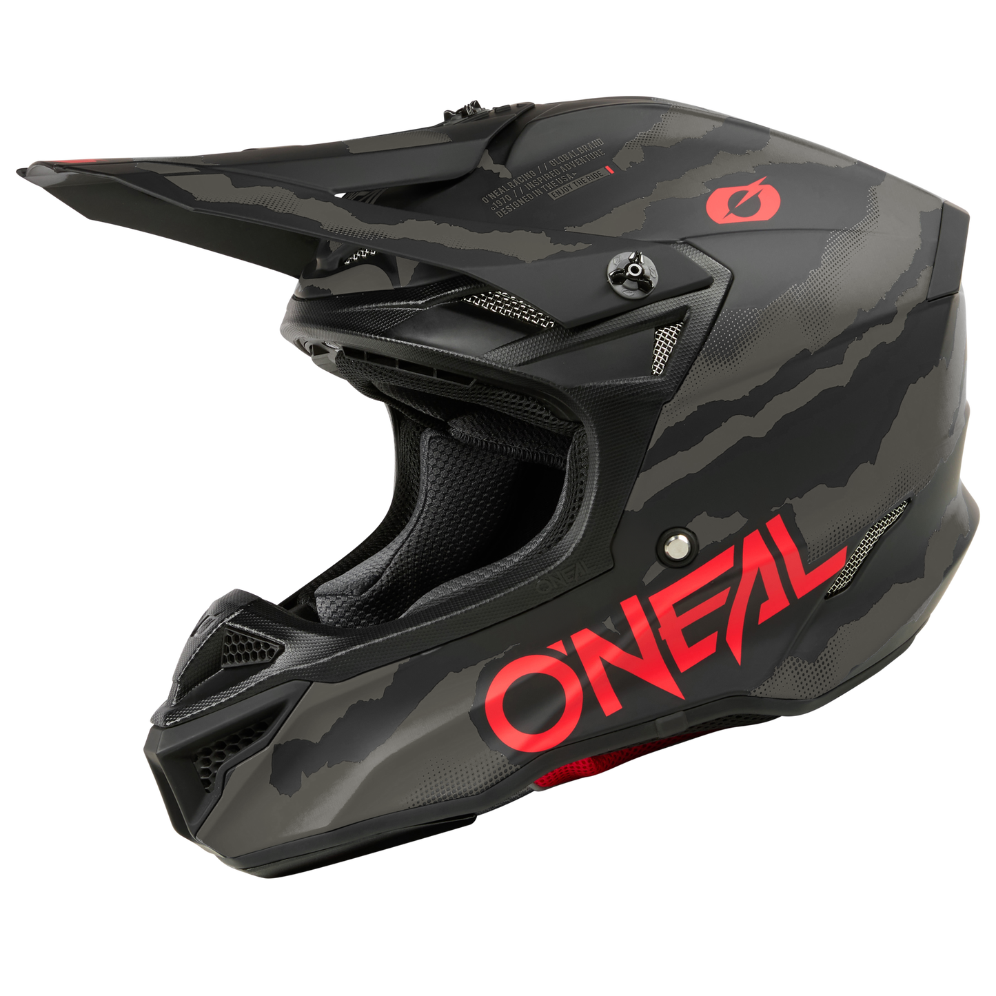 O'Neal 5 SRS Wild Helmet – Lightweight, Comfortable, and DOT Certified Off-Road Helmet