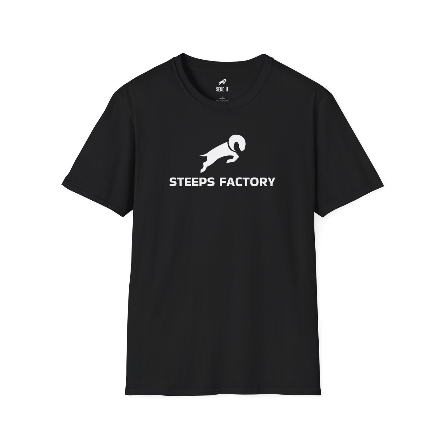 Steeps Factory Logo Tee BLACK