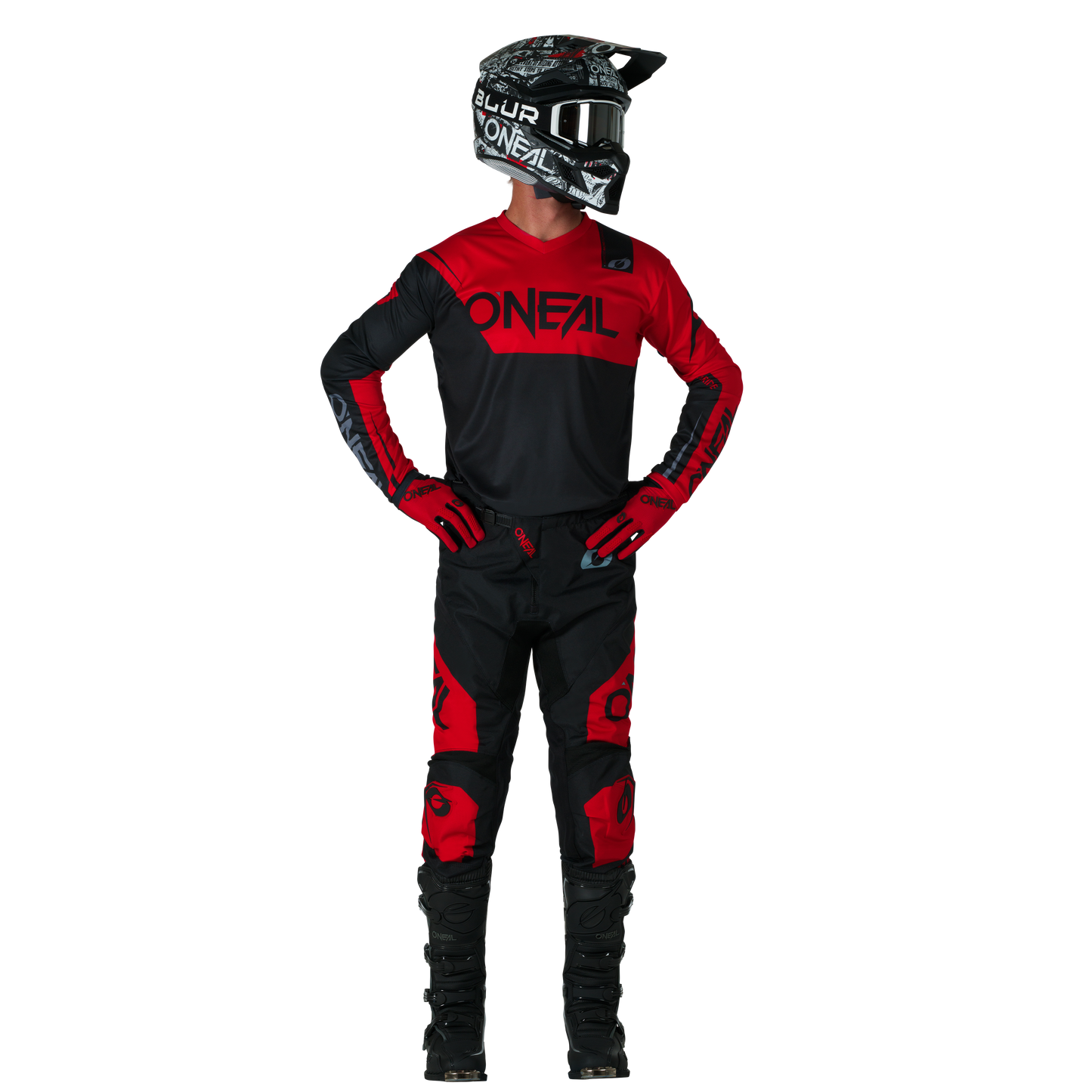 O'NEAL Element Racewear V.5 Pants Black/Red