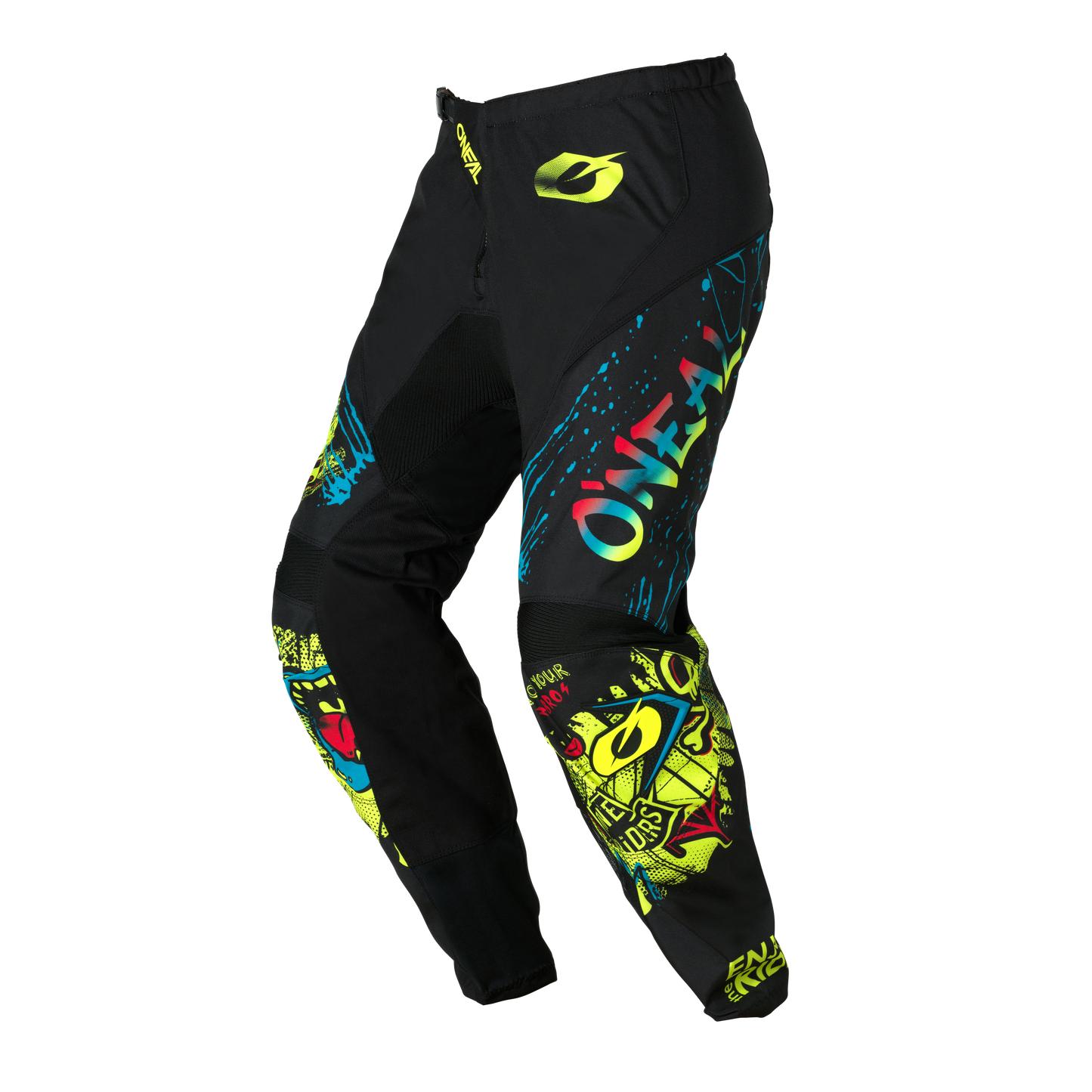 O'Neal Youth Element Rancid Black/Neon Pro Gear Pack