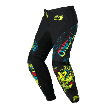 O'Neal Youth Element Rancid Black/Neon Pro Gear Pack