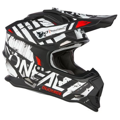 O'Neal 2 SRS Glitch V.3 Helmet – Lightweight Motocross Helmet