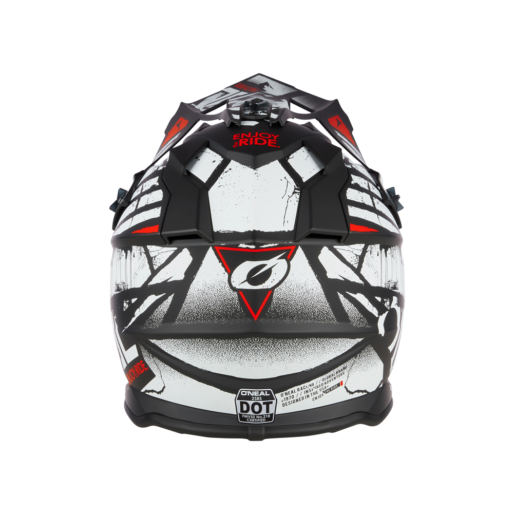 O'Neal 2 SRS Glitch V.3 Helmet – Lightweight Motocross Helmet