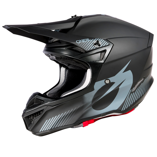 O'Neal 5 SRS Solid V.3 Helmet – Lightweight, DOT Certified Dirt Bike Helmet