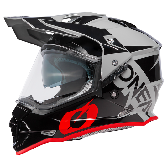 Sierra Helmet R V.3 Gray/Black/Red