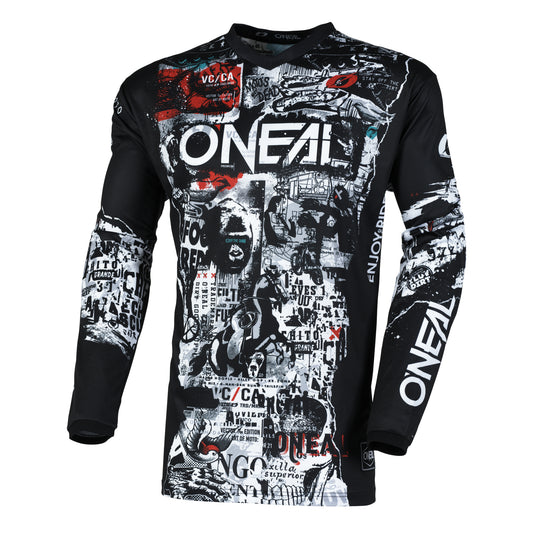 O'NEAL Element Attack V.5 Jersey Black/White