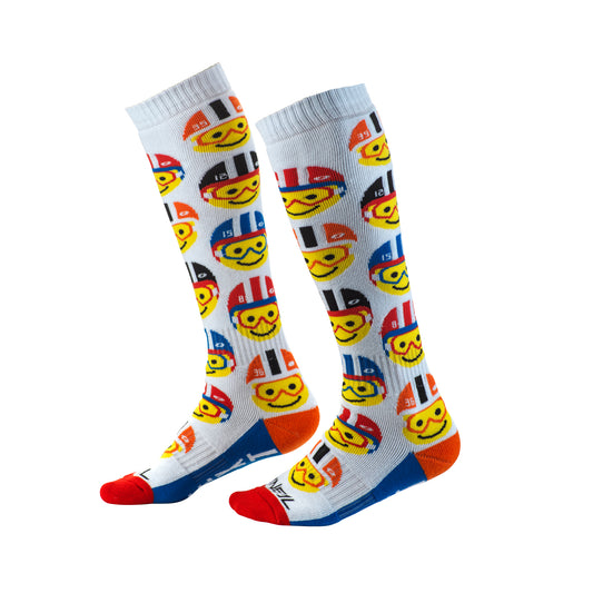 Youth Pro MX Socks Emoji Racer