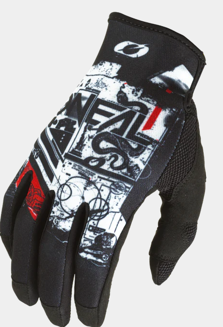 Mayhem Scarz Glove Black/White