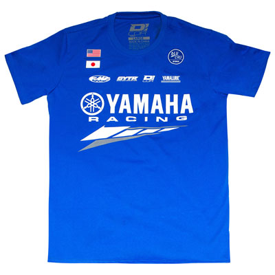 D’Cor Visuals Yamaha Factory T-Shirt – Official OEM Licensed Premium Apparel