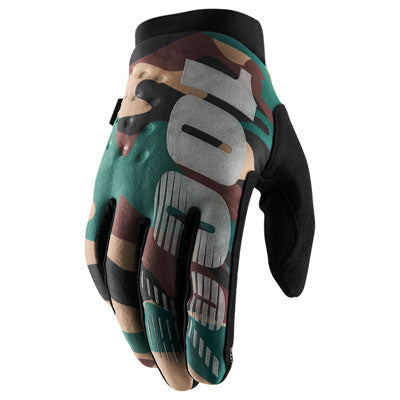 100% Brisker Gloves – High-Performance Gloves for Cooler Weather Riding