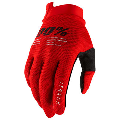 100% iTRACK Gloves – Lightweight, High-Performance Riding Gloves